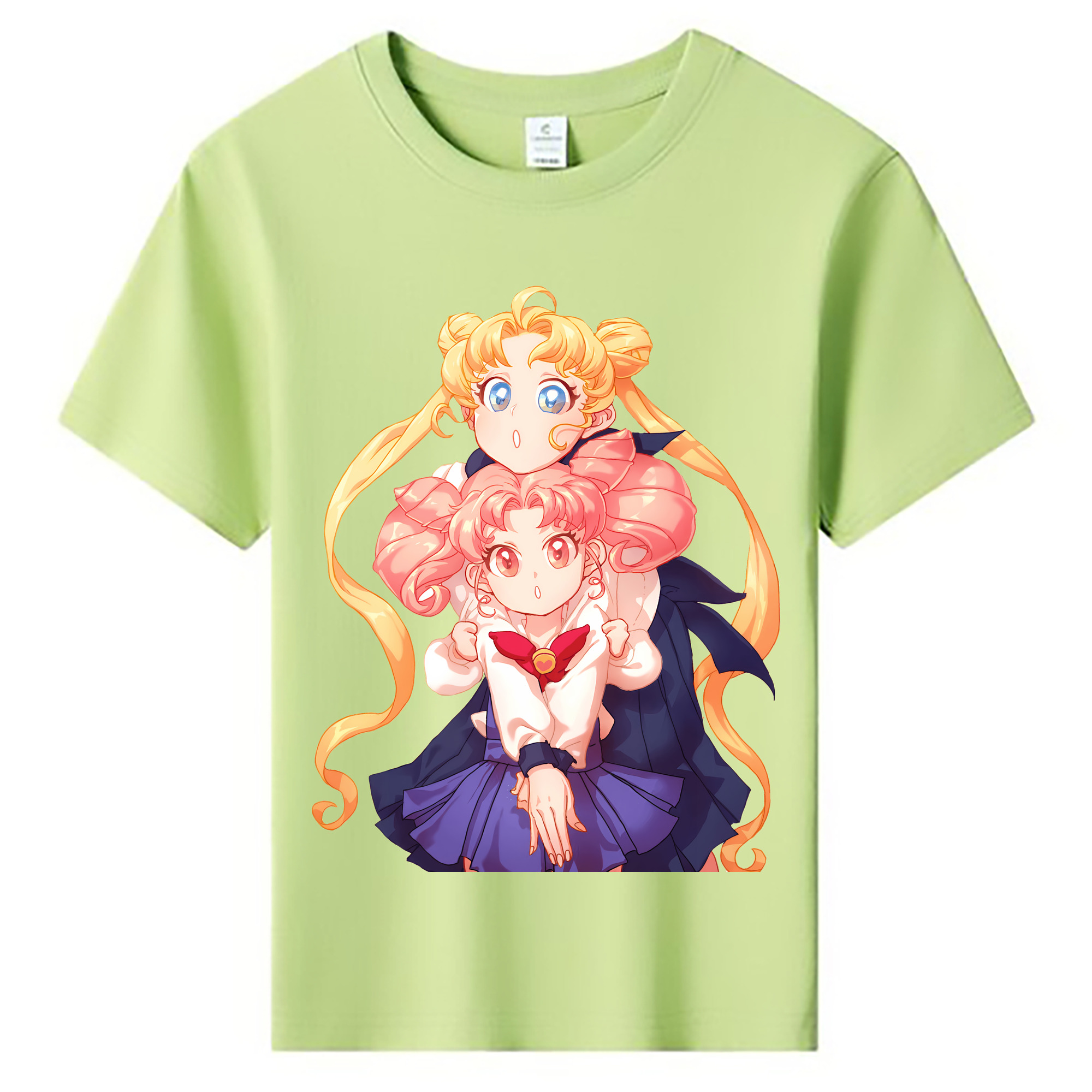 （画像用） 美少女戦士セーラームーン 愛野 美奈子 あいの みなこ Sailor Moon Aino Minako 綿100％キッズTシャツ（フロントプリント）